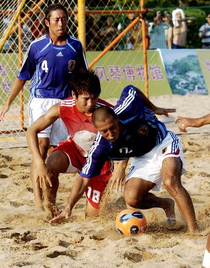 中国沙滩足球vs日本
