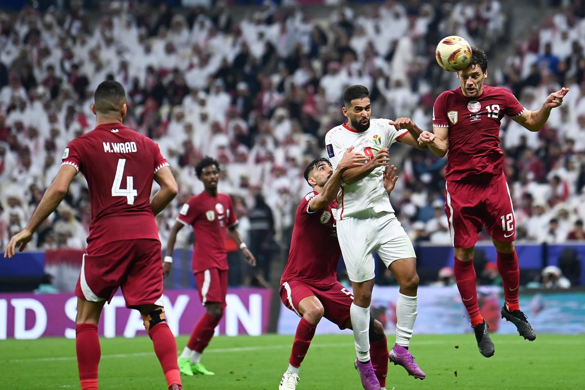卡塔尔vs约旦直播第二个进球