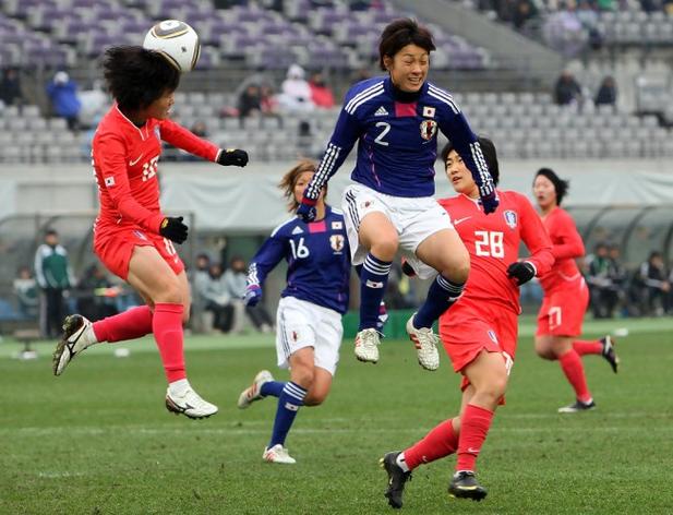 东亚杯女足日本vs韩国的相关图片